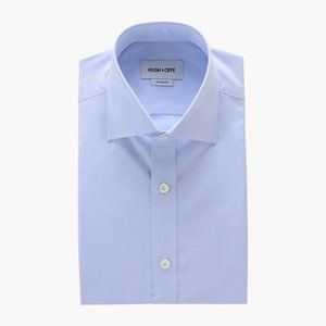 New Hugh & Crye Kent Dress Shirt Short/Skinny Light Blue